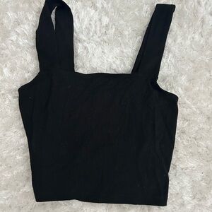 Plain black tank top. Size XS.